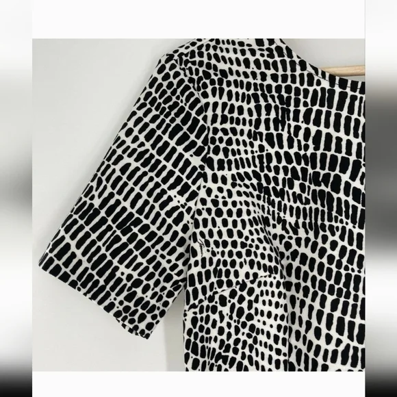 Trina by Trina Turk Black and White Dress - Picture 5 of 6